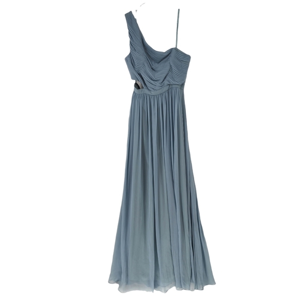 BCBGMAXAZRIA Women's Grecian Inspired One Shoulder Sleeveless Dress -  10 - Picture 2 of 9